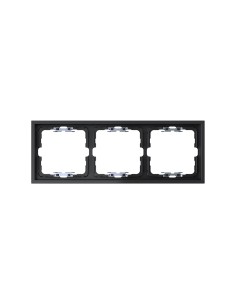 Black Matte Frame for 3 Elements with Simon 360 Aligner