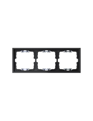 Black Matte Frame for 3 Elements with Simon 360 Aligner