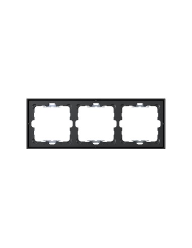 Black Matte Frame for 3 Elements with Simon 360 Aligner
