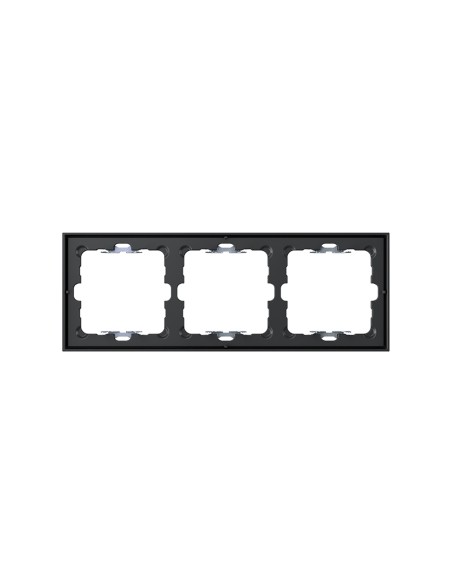 Black Matte Frame for 3 Elements with Simon 360 Aligner