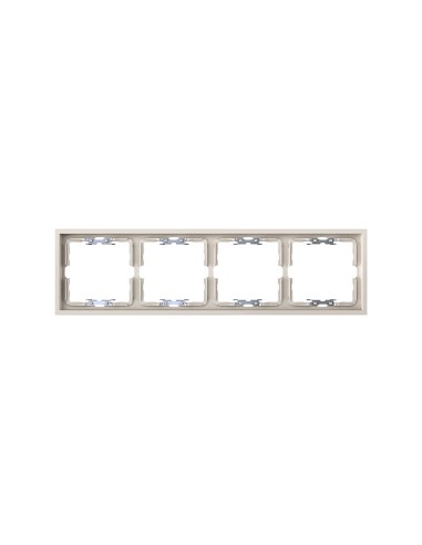 Einbauleuchte Simon 360 für 4 Elemente, Mattsand finish