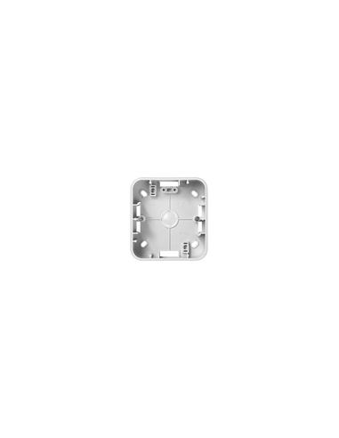 High surface Simon 75 box for 1 element white