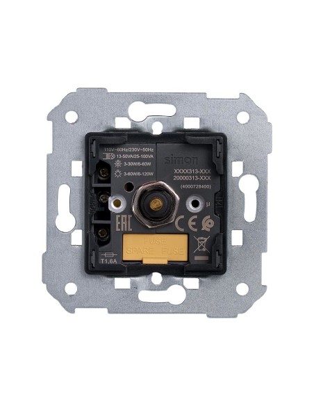 Simon 75 LED Dimmer Phase Cut 2-Wire No Neutral