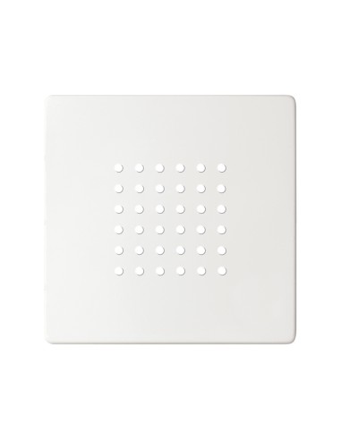 Plaque pour sonnette Simon 82 Concept de 2W blanc mat
