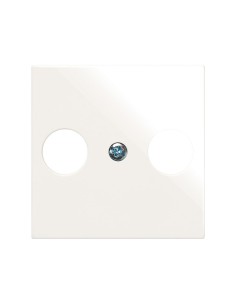 Simon 270 White R-TV+SAT Socket Cover