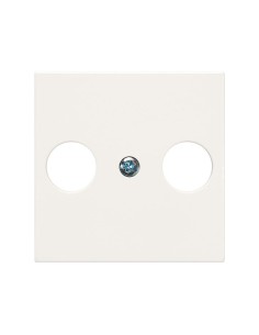 Simon recessed cover 270 R-TV+SAT matte white