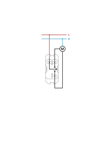 Simon 270 White Matte 3-Position Blind Switch