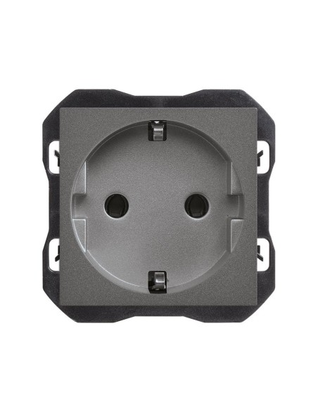 Simon 270 Schuko Socket Base with Titanium Screw Connection
