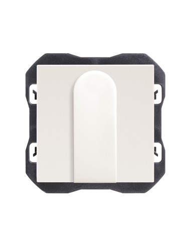 Sortie de câble Simon 270 blanc mat 49 x 49 mm