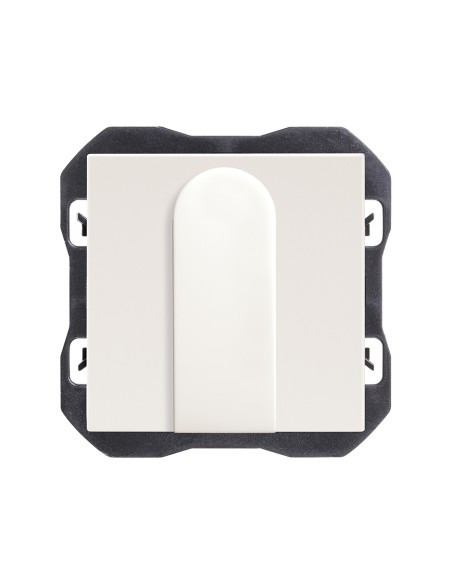 Sortie de câble Simon 270 blanc mat 49 x 49 mm