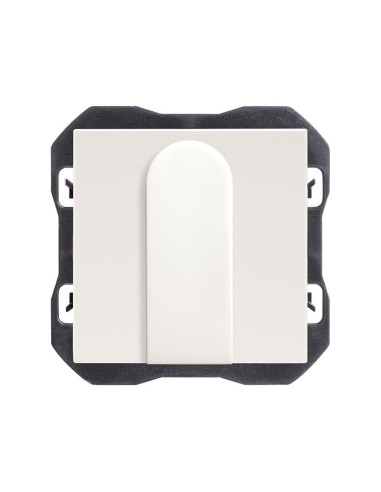 Simon 270 white matte cable outlet 49 x 49 mm