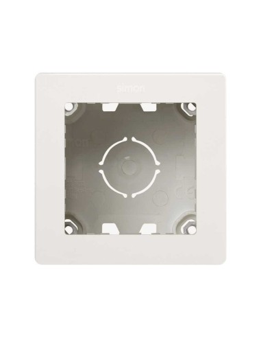 Caja de superficie compacta SIMON 270 para 1 elemento