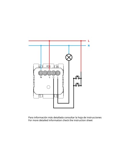 Simon iO White Matte Recessed Electronic Switch