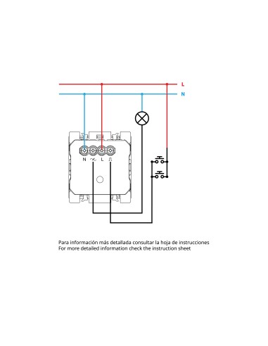 Simon iO Dimmable Electronic Switch White Matte 230V