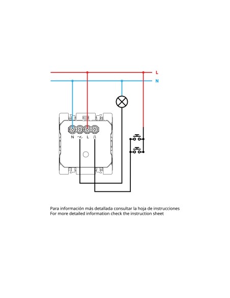 Simon iO Dimmable Electronic Switch White Matte 230V