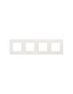 SIMON 270 Recessed Frame for 4 Elements Matte White 2