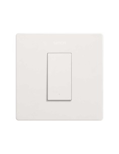 Simon 270 Minimalist Frame for 1 Element Matte White 2