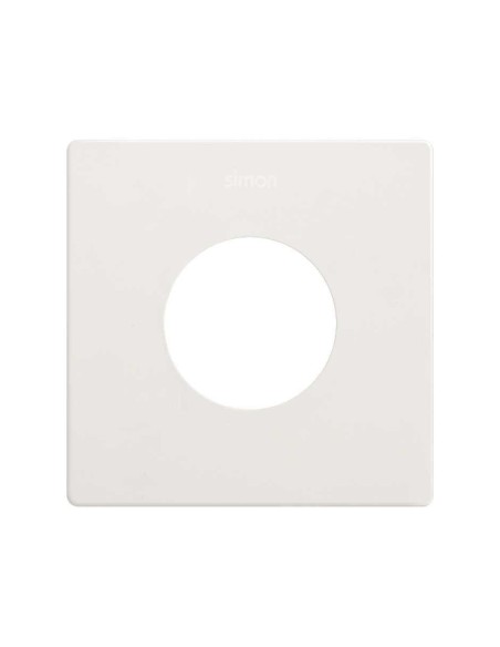 SIMON 270 minimum socket recessed frame 1 element matte white