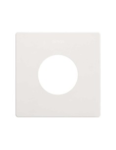 SIMON 270 minimum socket recessed frame 1 element matte white 2