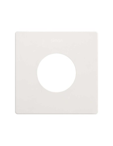 SIMON 270 minimum socket recessed frame 1 element matte white