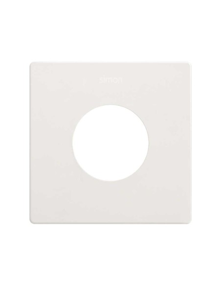 SIMON 270 minimum socket recessed frame 1 element matte white