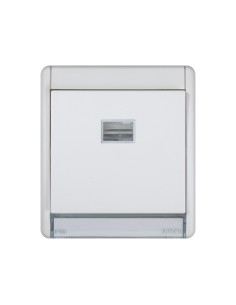 Simon Aqua 10AX IP55 rocker switch with white illuminated pilot light RAL 7035 2