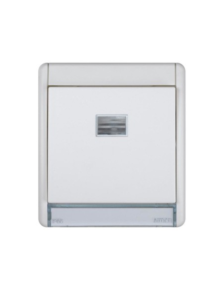 Simon Aqua 10AX Pilot Switch IP55 Grey