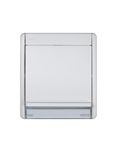 Base de enchufe Schuko Simon Aqua IP55 16A con sistema de embornamiento rápido