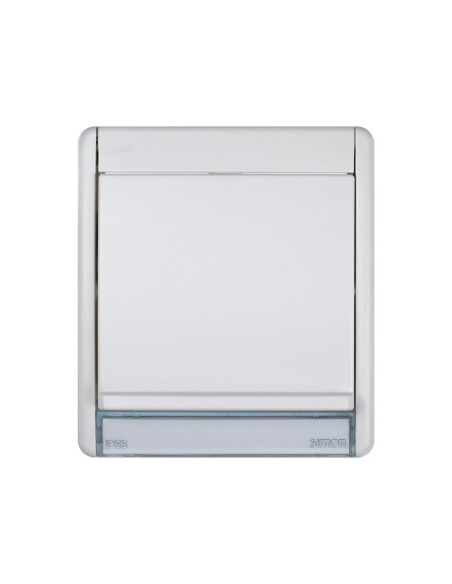 Base de enchufe Schuko Simon Aqua IP55 16A con sistema de embornamiento rápido