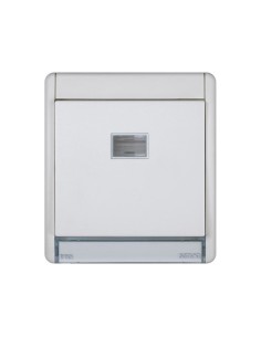 Simon Aqua 10AX Pilot Switch IP55 Surface Grey