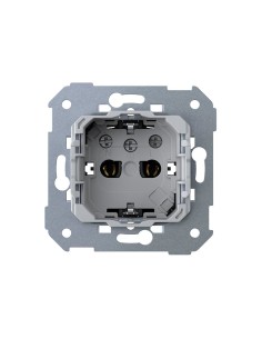 Schuko CLEAN modular socket base 16A 127/250 V~ with...