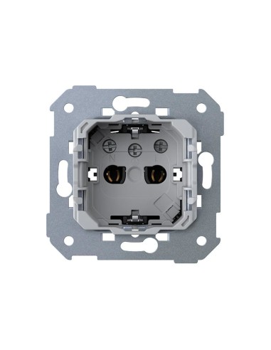 Schuko CLEAN modular socket base 16A 127/250 V~ with screw terminal system Simon 75