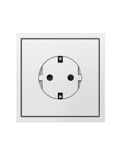 Schuko CLEAN modular socket base 16A 127/250 V~ with... 2