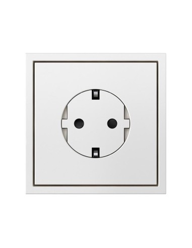 Schuko CLEAN modular socket base 16A 127/250 V~ with screw terminal system Simon 75