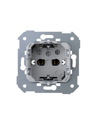 Schuko CLEAN modular socket base 16A 127/250 V~ with screw terminal system Simon 75
