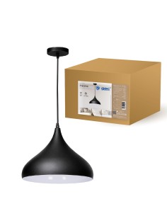 Deckenleuchte Serie Nola E27 Ø320mm Schwarz 2