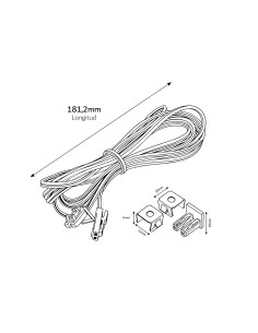 Easyled LED Strip Initial Connection Kit with 2 Clips and Cap 2