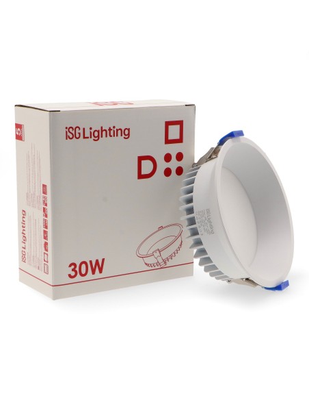 LED-Downlight White Luxtar 30W CCT Einbau