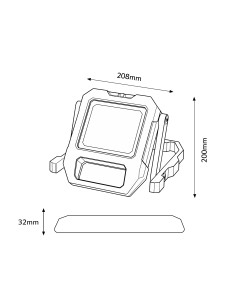 Extreme Portable LED Projector 10W with 2000mAh Battery and Epistar Source 2