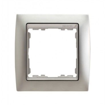 Moldura 1 elemento alumínio mate base de alumínio SIMON 82 82914-33