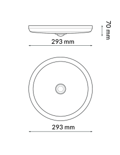 Surface LED Ceiling Light with Motion Sensor 20W, 3CCT and 1600 Lumens 2