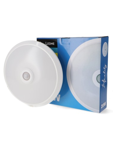 Surface LED Ceiling Light with Motion Sensor 20W, 3CCT and 1600 Lumens