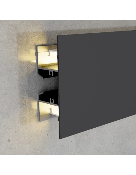 Bouchons et épingles pour profilé LM3831 en aluminium
