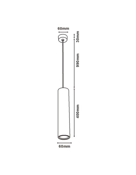 Lampada da soffitto Gu10 Gold Paipu M LEDME