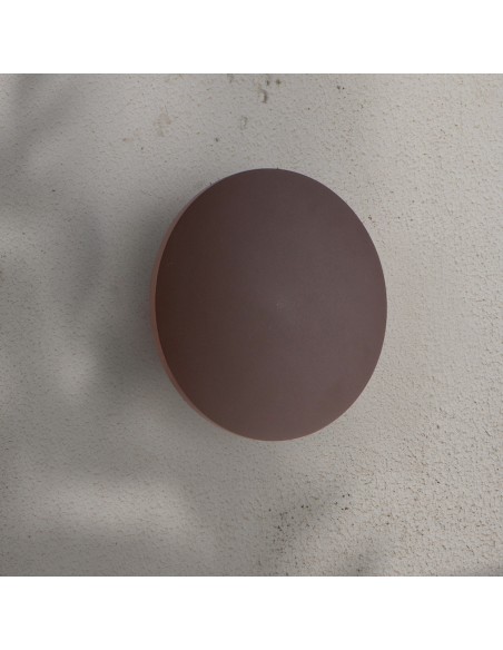 Forus LED Wall Light Rust Brown 15W IP54 CCT