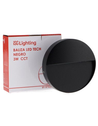 LED-Oberflächenleuchte Tech Black 3W CCT IP54