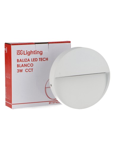 LED-Oberflächenleuchte Tech White 3W CCT IP54