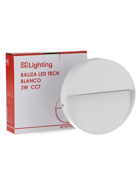 LED-Oberflächenleuchte Tech White 3W CCT IP54
