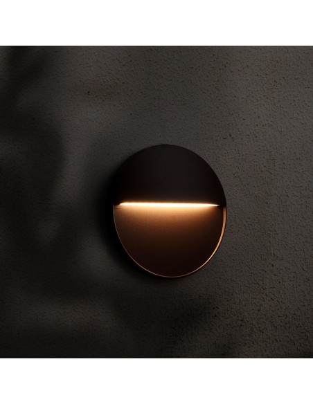 Tech Rust Brown 3W CCT Surface LED Beacon