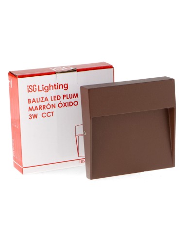Baliza de Superfície LED Plum Rust Brown 3W CCT